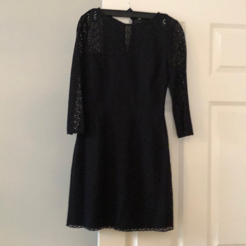 Jack Wills Black Lace Dress